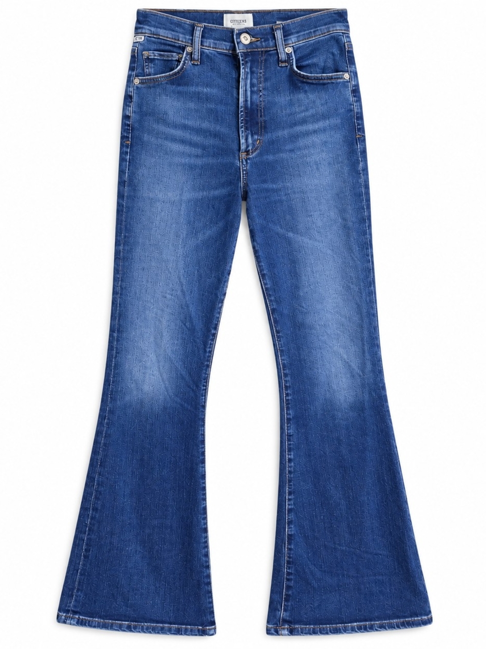Citizens of Humanity Lilah Jeans 25 High Rise Flare Bootcut Stretch Denim